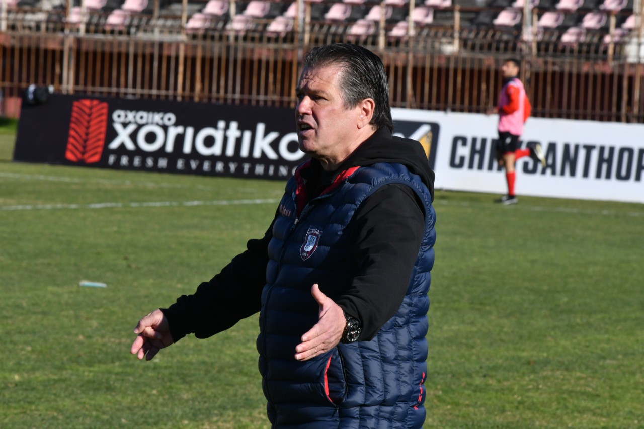 Η δήλωση του προπονητή μας Σούλη Παπαδόπουλου για το ματς με τον Ναυπακτιακό Αστέρα και η ενημέρωση για την προπόνηση